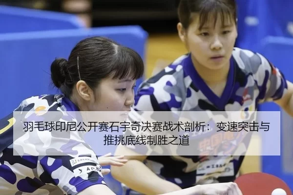 羽毛球印尼公开赛石宇奇决赛战术剖析：变速突击与推挑底线制胜之道